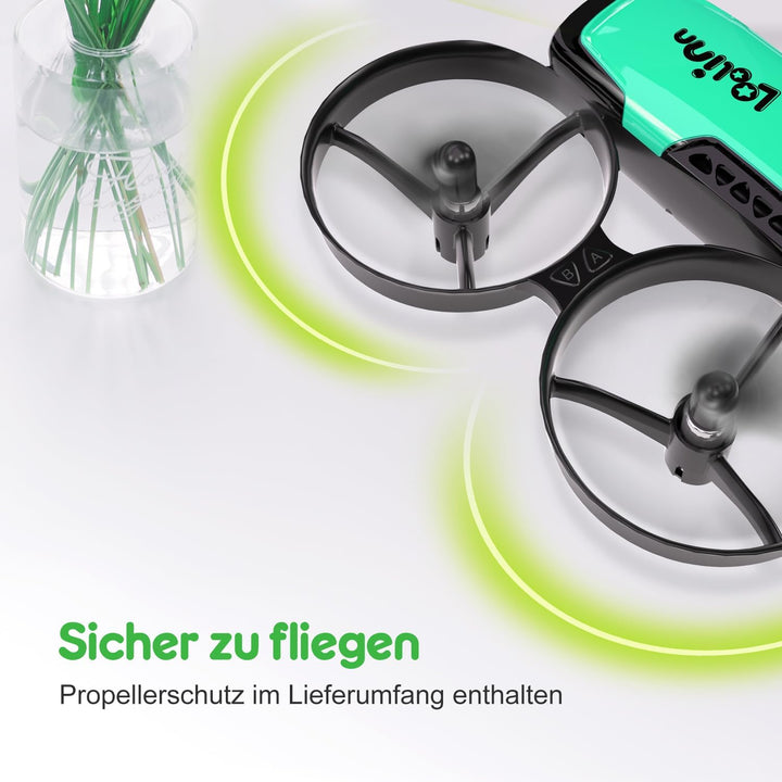 Loolinn | Drohne mit Kamera als Geschenk für Kinder - Mini Drohne Ferngesteuert, First Person View K