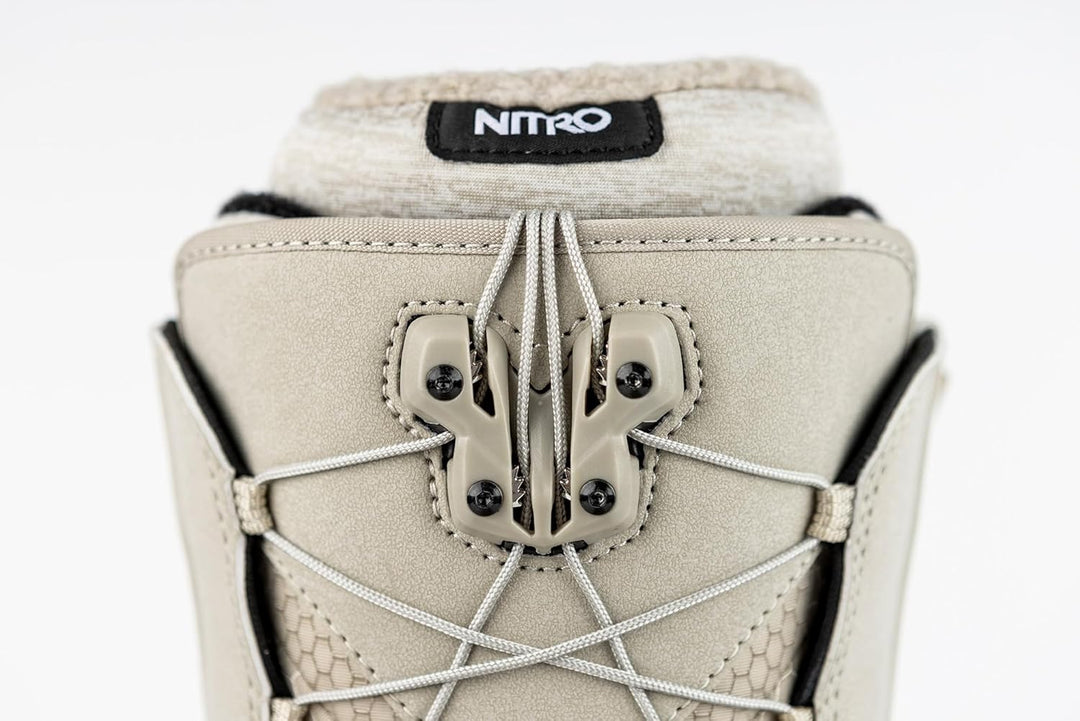 Nitro Herren Snowboards Venture Pro TLS & Lace All Mountain Freeride Freestyle Schnellschnürsystem B