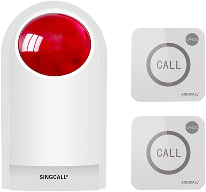 Remote Notfall Strobe Sirene Alarm Kit Wasserdichtes Outdoor lautes Panik SOS Warnsystem für Busines