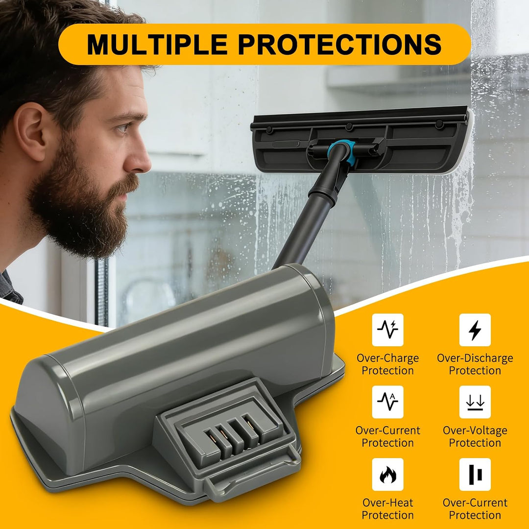 3.7V Akku für KARCHER 4.633-083.0,WV 2,WV 2 2nd,WV5,WV 5 Plus | für Fenstersauger KARCHER 2.633-123.