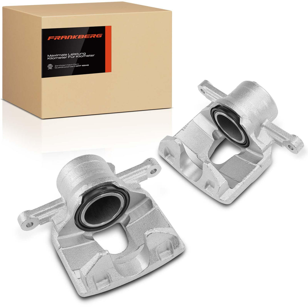Frankberg 2x Bremssattel Bremszange Vorderachse Kompatibel mit Fabia II 542 1.2L-1.6L 2007-2014 Fabi