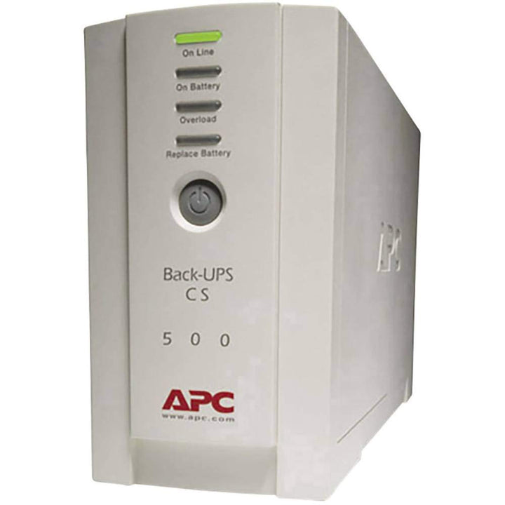 APC Back-UPS CS - BK500EI - Unterbrechungsfreie Stromversorg 500VA (4 Ausgänge IEC, Überspannungssch