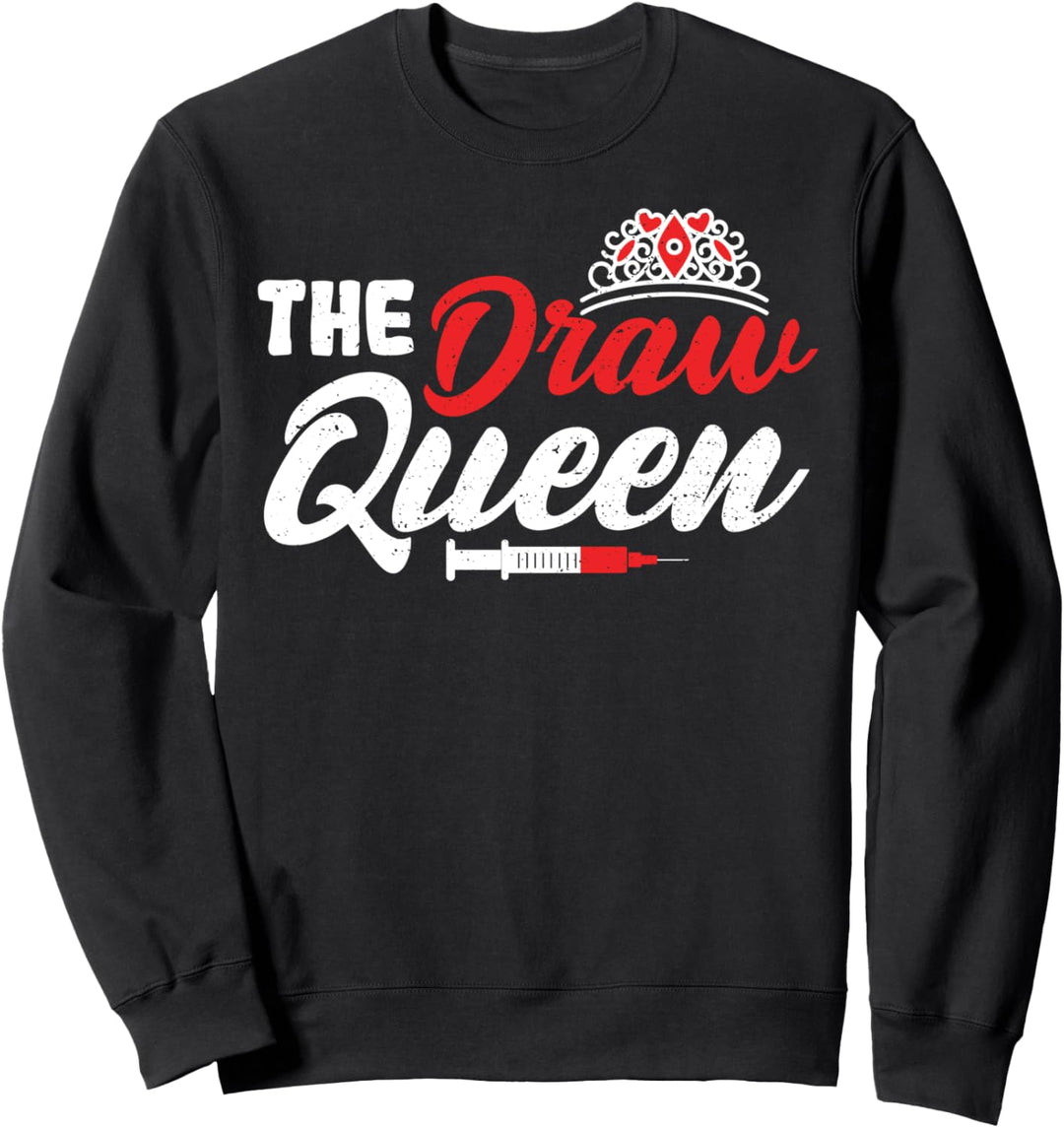 Nadel: The Draw Queen - Arzt Sprüche Sweatshirt