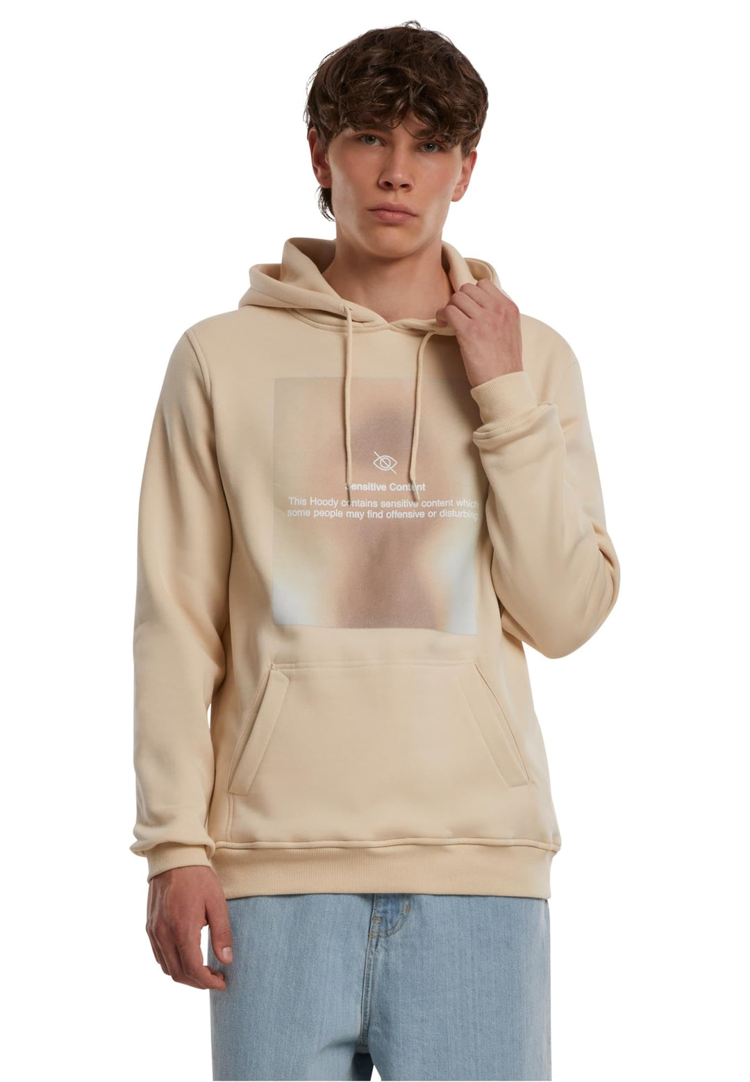Mister Tee Sensitive Content Hoody S Sand, S Sand