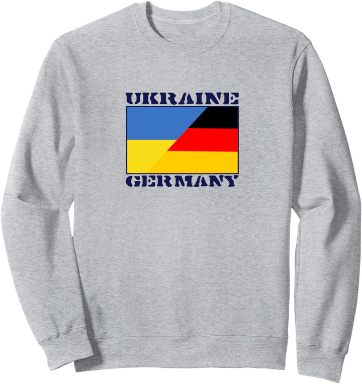 Ukraine Germany, Deutschland, Flagge, Freundschaft,Ukrajina Sweatshirt