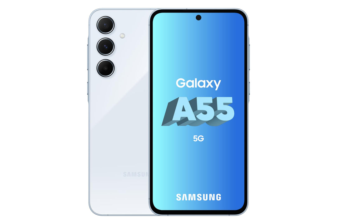 Samsung A556B Galaxy A55 5G 256GB/8GB Dual-SIM awesome-iceblue, Black