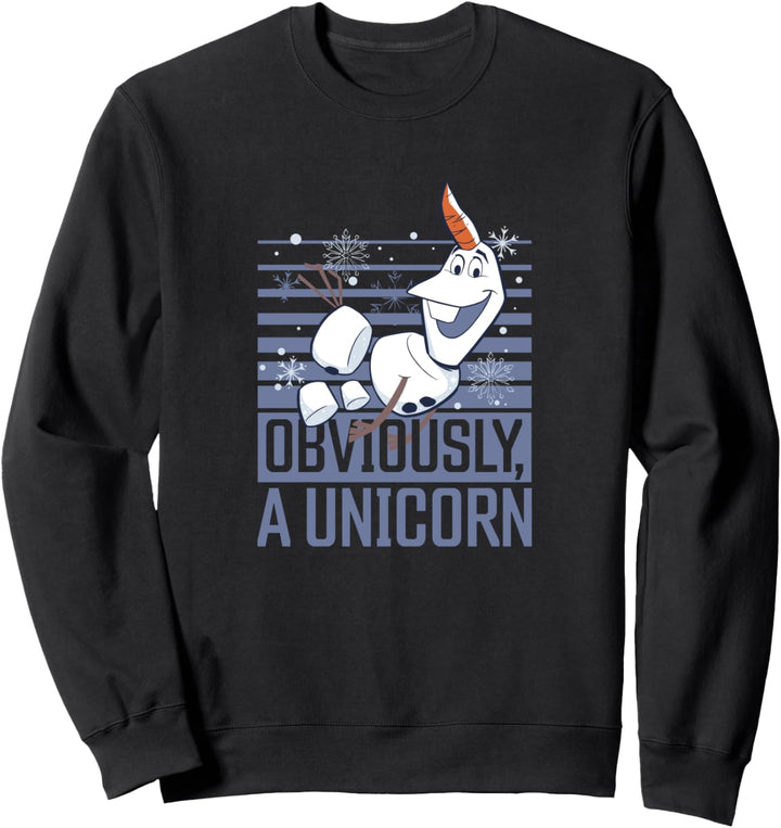 Disney Frozen 2 Olaf Obviously A Unicorn Sweatshirt