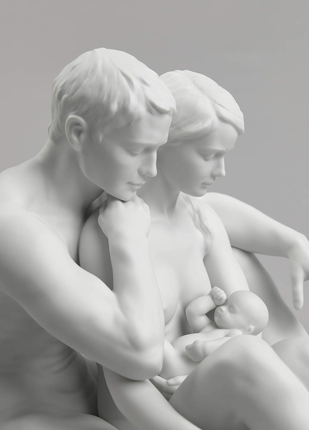 LLADRÓ Familien-Figur Die Essenz des Lebens. Paar. Porzellan.