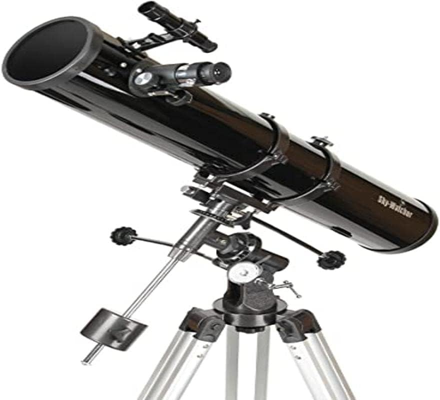 Skywatcher Newton Teleskop 114/900 zu EQ1 Montierung schwarz