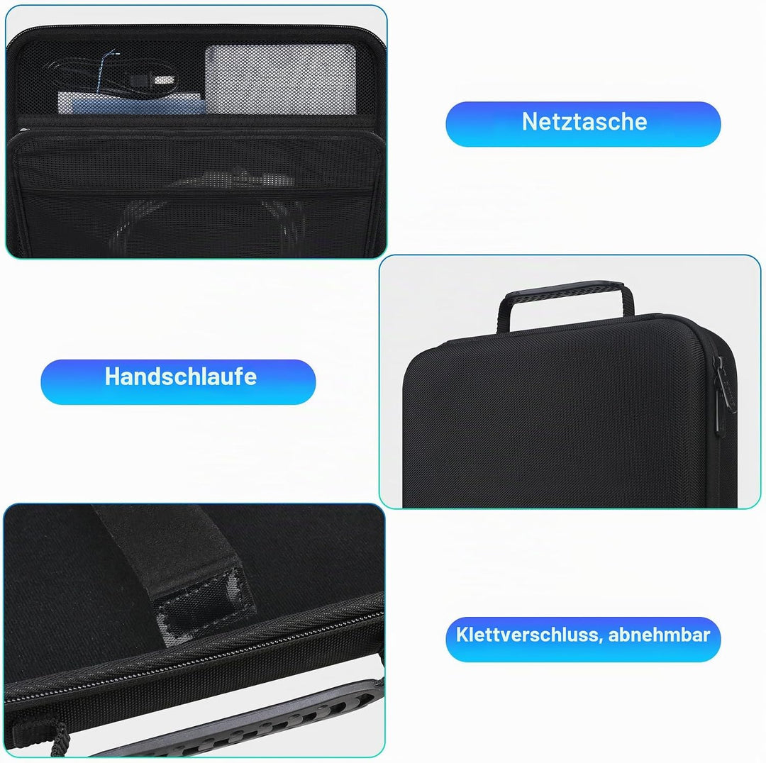 BOVKE Aufbewahrungsbox kompatibel mit Canon SELPHY CP1500 Compact Photo Printer, Extra Platz für Can