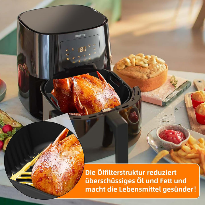 Heissluftfritteuse Zubehör für Philips Essential XL 6,2L HD9270/90, Philips 5000 Serie XXL HD9285/90
