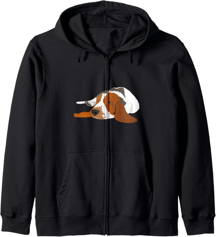 Basset Hound Funny Dog Lover Gift Kapuzenjacke