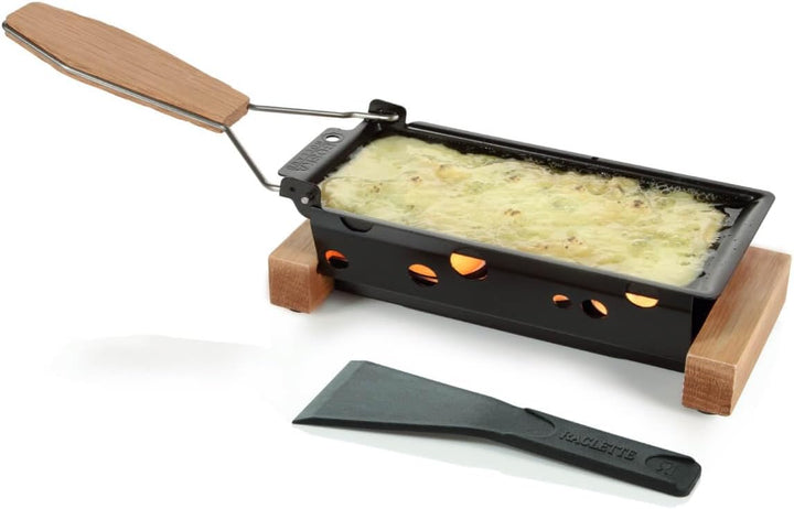 Boska Raclette 2 Personen Vienna - Mini raclette für Zwei Teelichter - Functional Design Dunkles Hol
