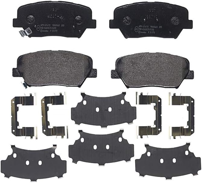 Brembo P30070 Vordere Bremsbeläge, Anzahl 4
