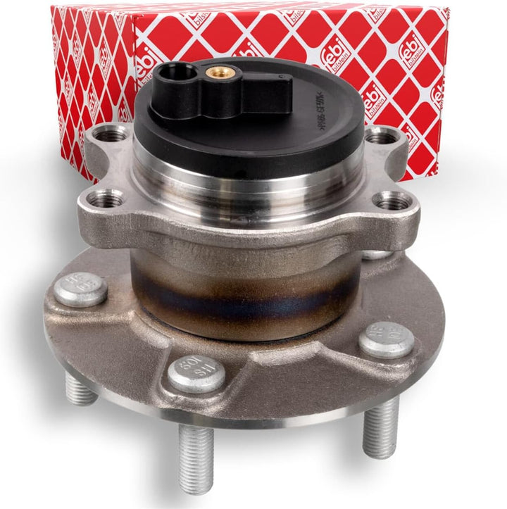 febi bilstein 170954 Radlagersatz mit Radnabe und ABS-Impulsring, 1 Stück