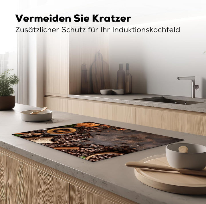 KitchenYeah© Herdabdeckplatte Einteilig Abdeckplatten Cerankochfeld Abdeckung Ceranfeld Herdplattena