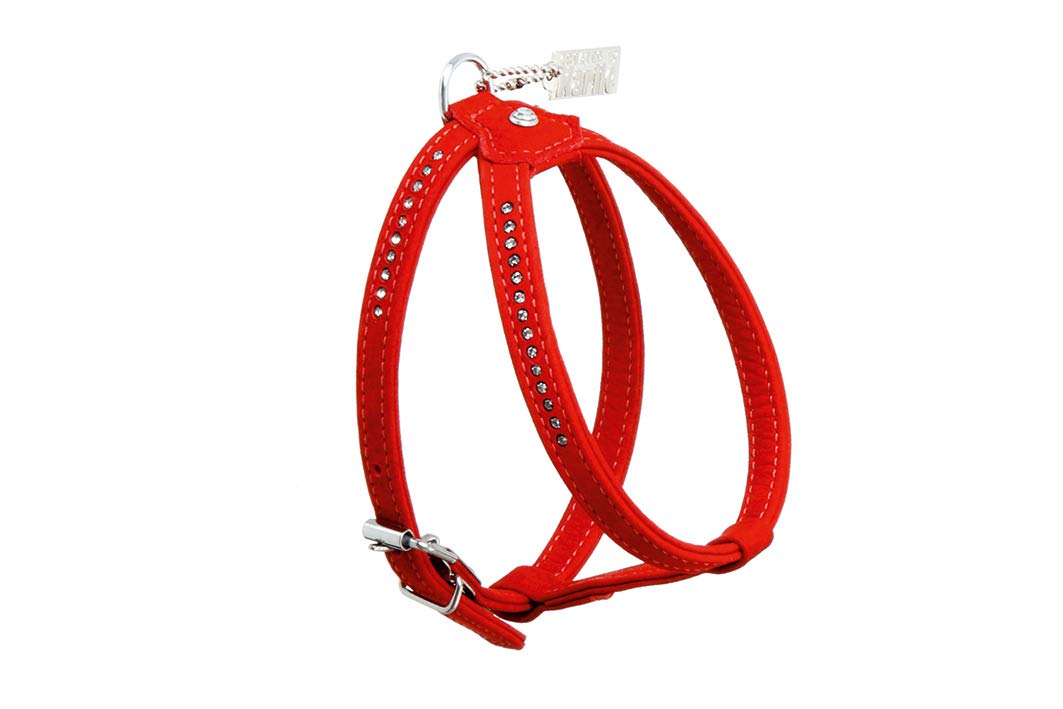 Karlie Geschirr Buffalo Strass L: 25 cm B: 10 mm rot rot L: 25 cm B: 10 mm, rot L: 25 cm B: 10 mm