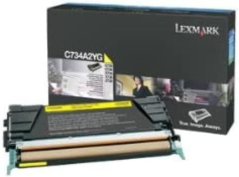 Lexmark C734A2YG C734 / X734 Tonerkartusche 6.000 Seiten, gelb