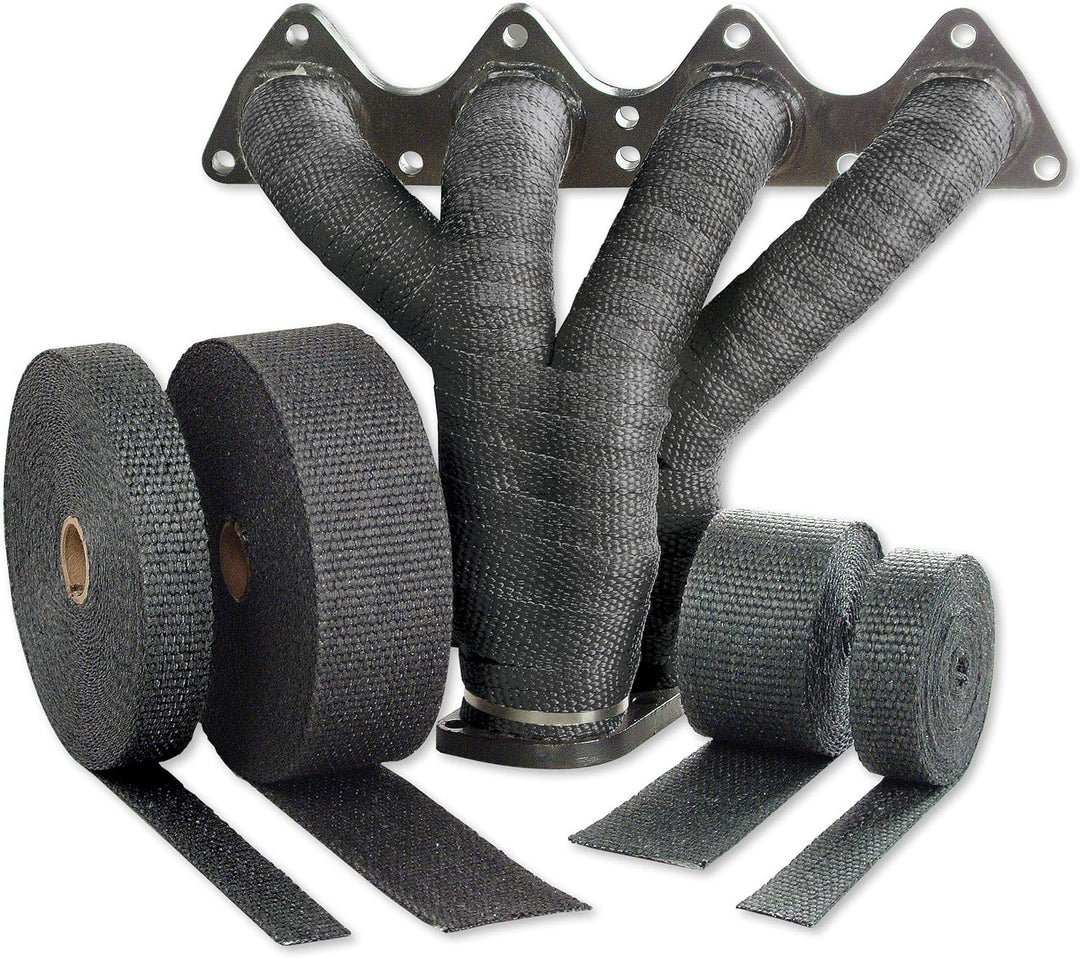 Design Engineering Dei 457 Auspuff Wärme Wrap, 2,5 cm X 50 'Roll – Tan 2\" x 50' Roll schwarz, 2\" x