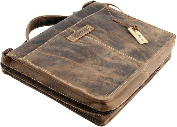 Greenburry Vintage Mappe Leder 34 cm