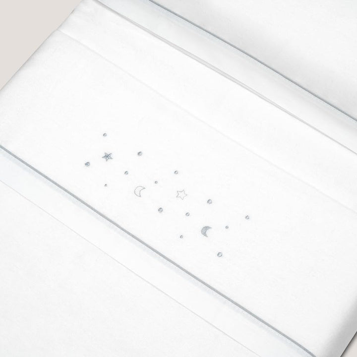 Interbaby Bettwäsche-Set für Kinderbett, 60 x 120 cm, 100% Baumwolle, warm, weich, inklusive Spannbe