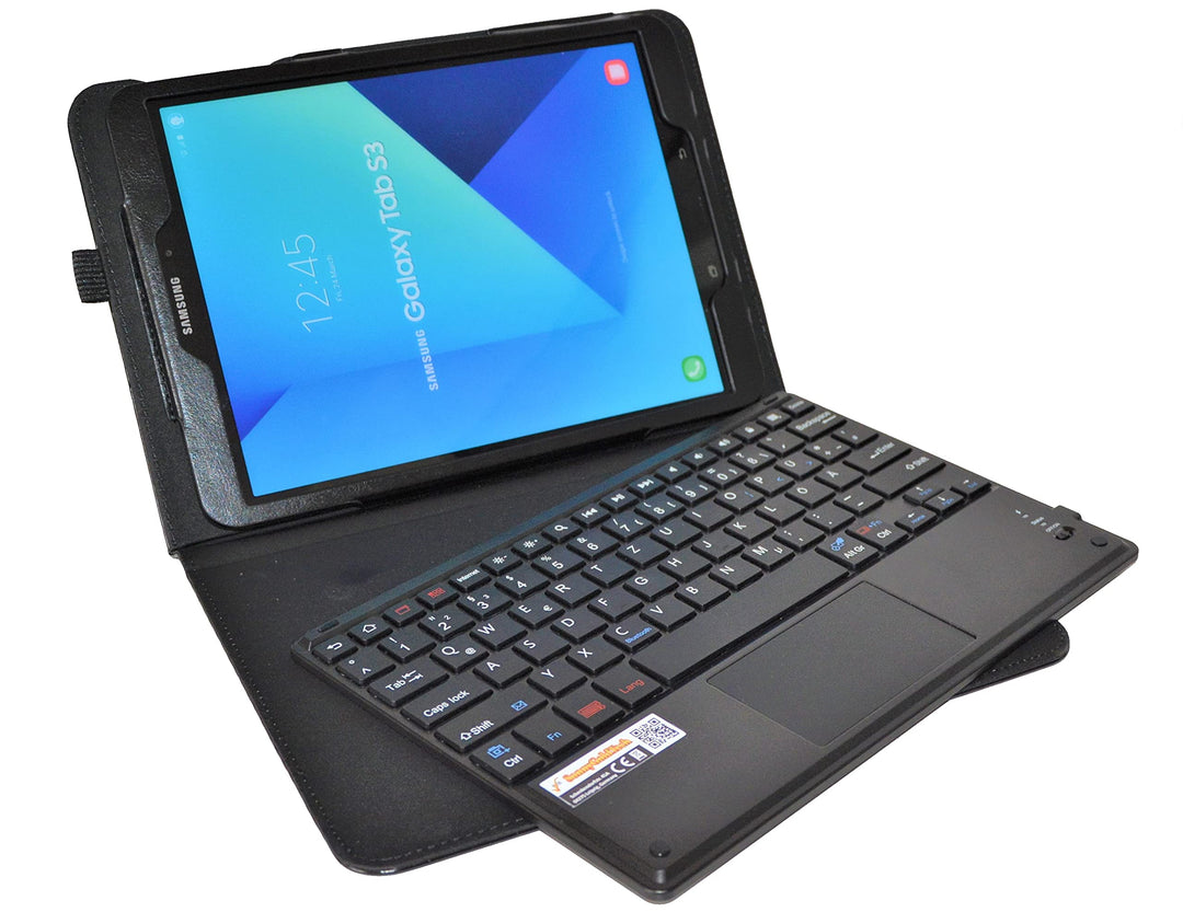 MQ für Galaxy Tab S3 9.7 - Bluetooth Tastatur Tasche mit Multifunktions-Touchpad für Samsung Galaxy