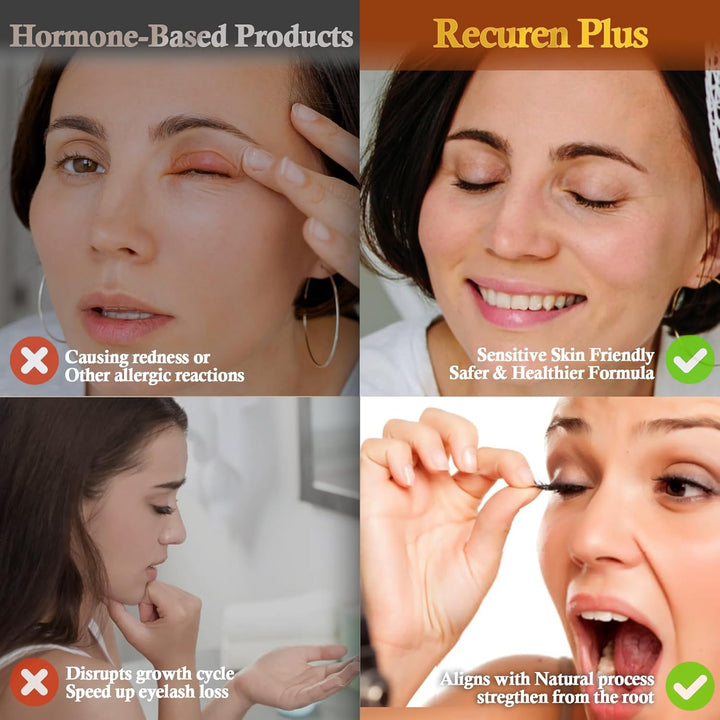 Wimpernserum Wimpern Wachstum Lash Serum: Fortgeschrittene Formel Eyelash Serum ohne Hormone für Wim
