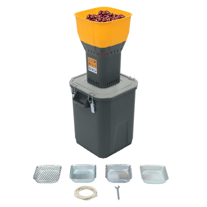 Frisgestea Elektrische Getreidemühle, 30L/45L/55L Kapazität, mit 5 Siebe (2/3/4/6/8 mm), 19000 U/min