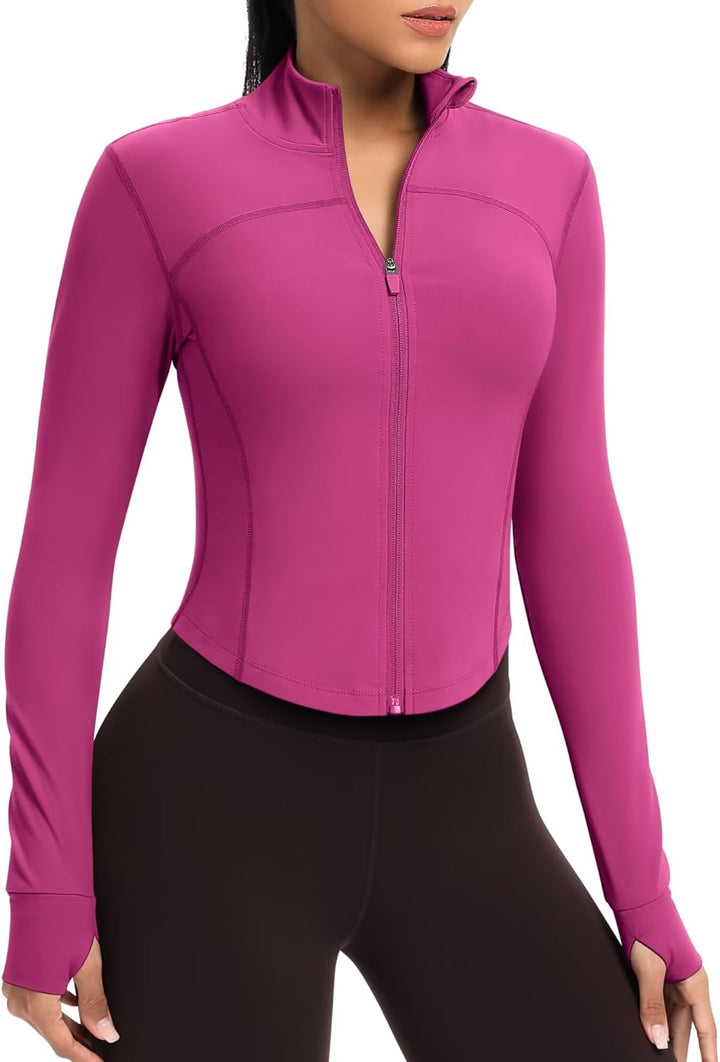 QUEENIEKE Damen Gym Jacket, XS Hei&#xDF;es Rosa