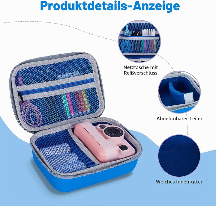 Kinderkamera Tasche, für GREENKINDER/ETIKEZ/ASTGMI/HiMont/Variglas/TIATUA/Hangrui Sofortbildkamera K