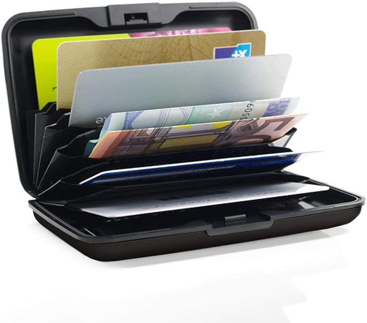 ÖGON Smart Wallets - Aluminium Geldbörse Stockholm - RFID Blockierung Kartenetui - Bis zu 10 Karten