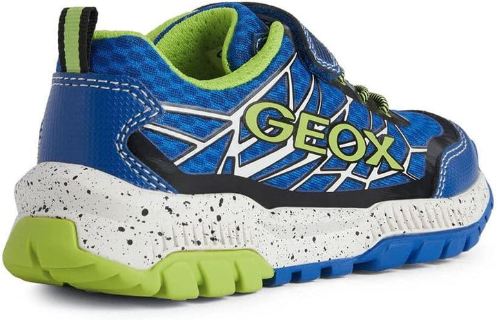 Geox Mädchen J Tuono Boy B Sneakers 27 EU Royal Lime, 27 EU Royal Lime