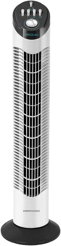 Cecotec Turmventilatoren (EnergySilence 9090 Skyline) (76 cm, Weiss) 79 x 17.5 x 15.8 cm Control Man