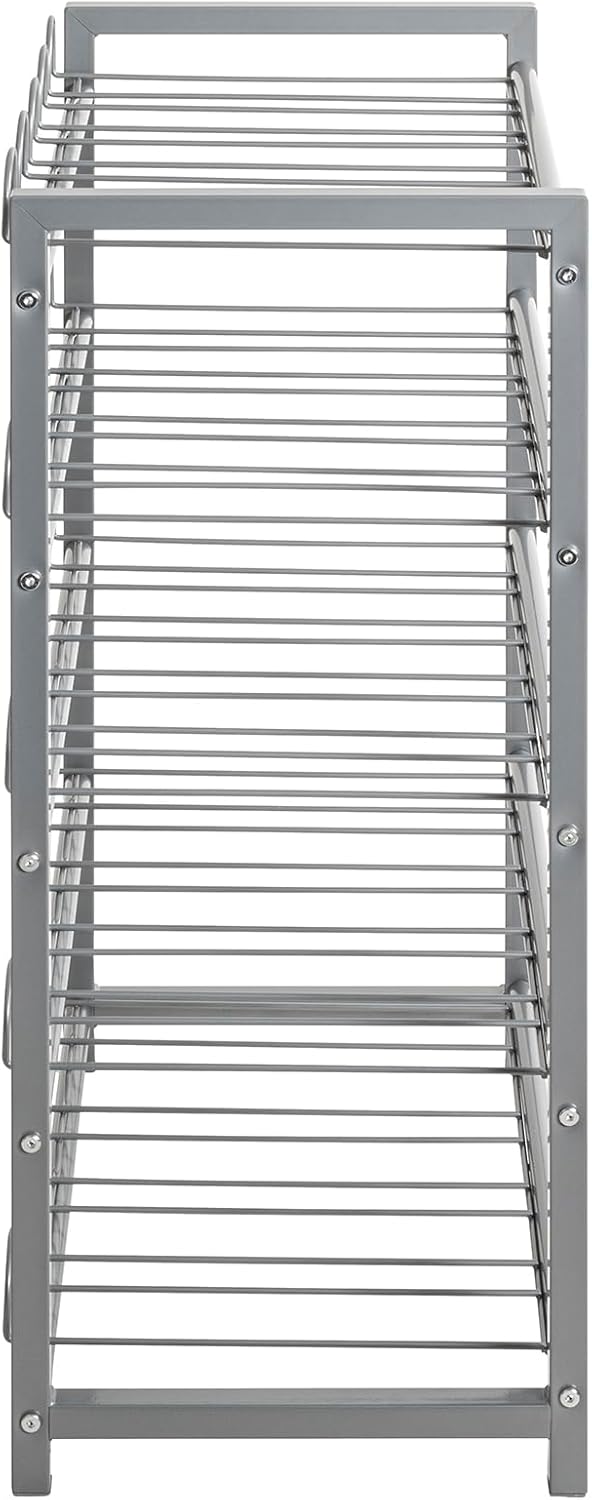HAKU Möbel 38713 Flaschenständer, 31 x 54 x 76 cm, alu 54 x 31 x 76 cm