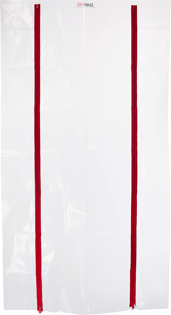 Zipwall ZDC ZipDoor Türen-Set für Staubkontrolle, weiss, ZDS Kit für Standard-Türen, Kit für Standar