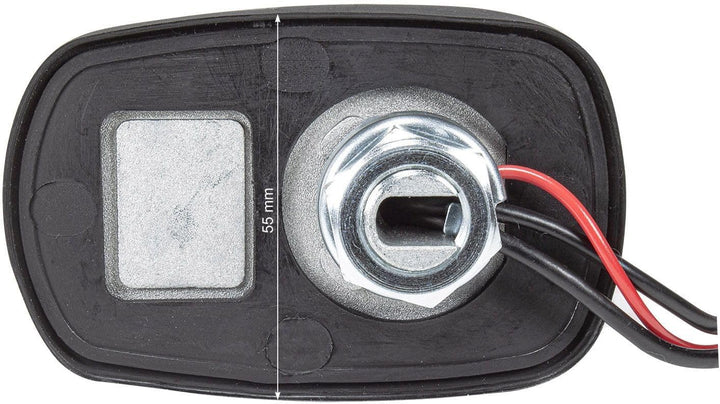 tomzz Audio 1000-027 Shark Design Auto Dachantenne II mit Verstärker AM/FM/GPS SMB+ DIN -Anschluss