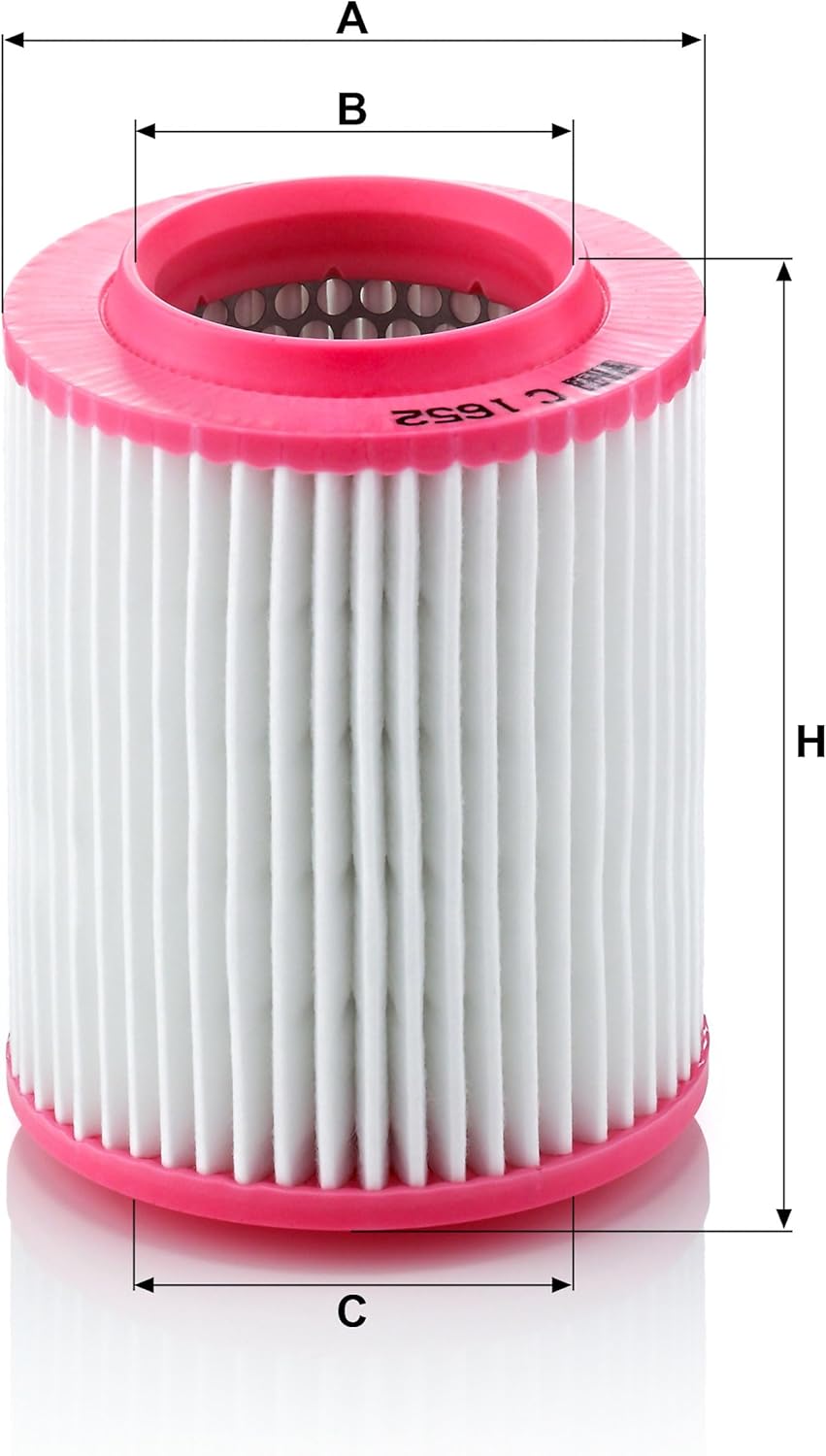 MANN-FILTER C 1652 Luftfilter – Für PKW