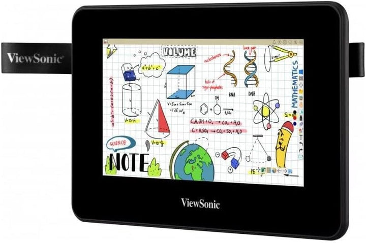 Viewsonic ID710-BWW (17,8 cm) (7 Zoll) PenDisplay Tablet zum Zeichnen und Schreiben (Full-HD, IPS Di