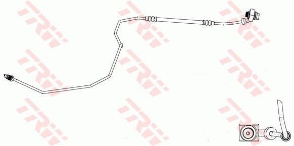 TRW phd1162 flexibel Bremssattel