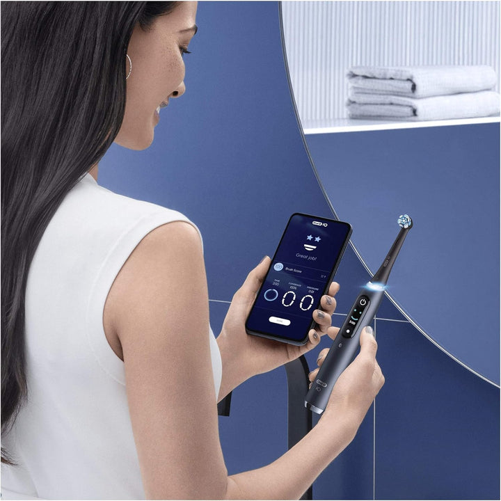 Oral-B iO 9 Elektrische Zahnbürste/Electric Toothbrush mit revolutionärer Magnet-Technologie & Mikro