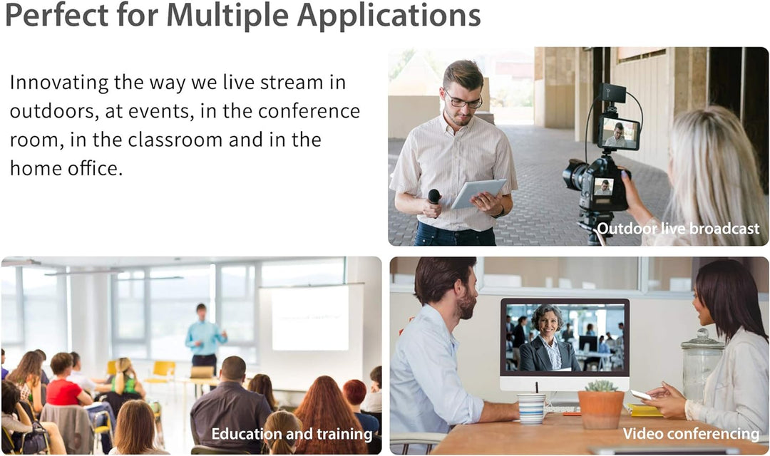 j5create Live-Videoaufnahmekarte - HDMI zu USB-C, unterstützt 1080p 60FPS Video- und Audioaufzeichnu