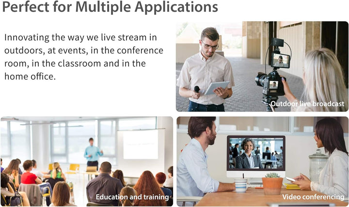 j5create Live-Videoaufnahmekarte - HDMI zu USB-C, unterstützt 1080p 60FPS Video- und Audioaufzeichnu