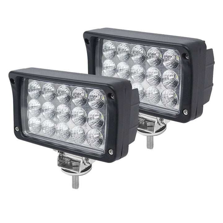 LED Scheinwerfer 45W Flutlicht Rückfahrscheinwerfer IP67 Wasserdicht Arbeitsscheinwerfer 12V 24V (2p