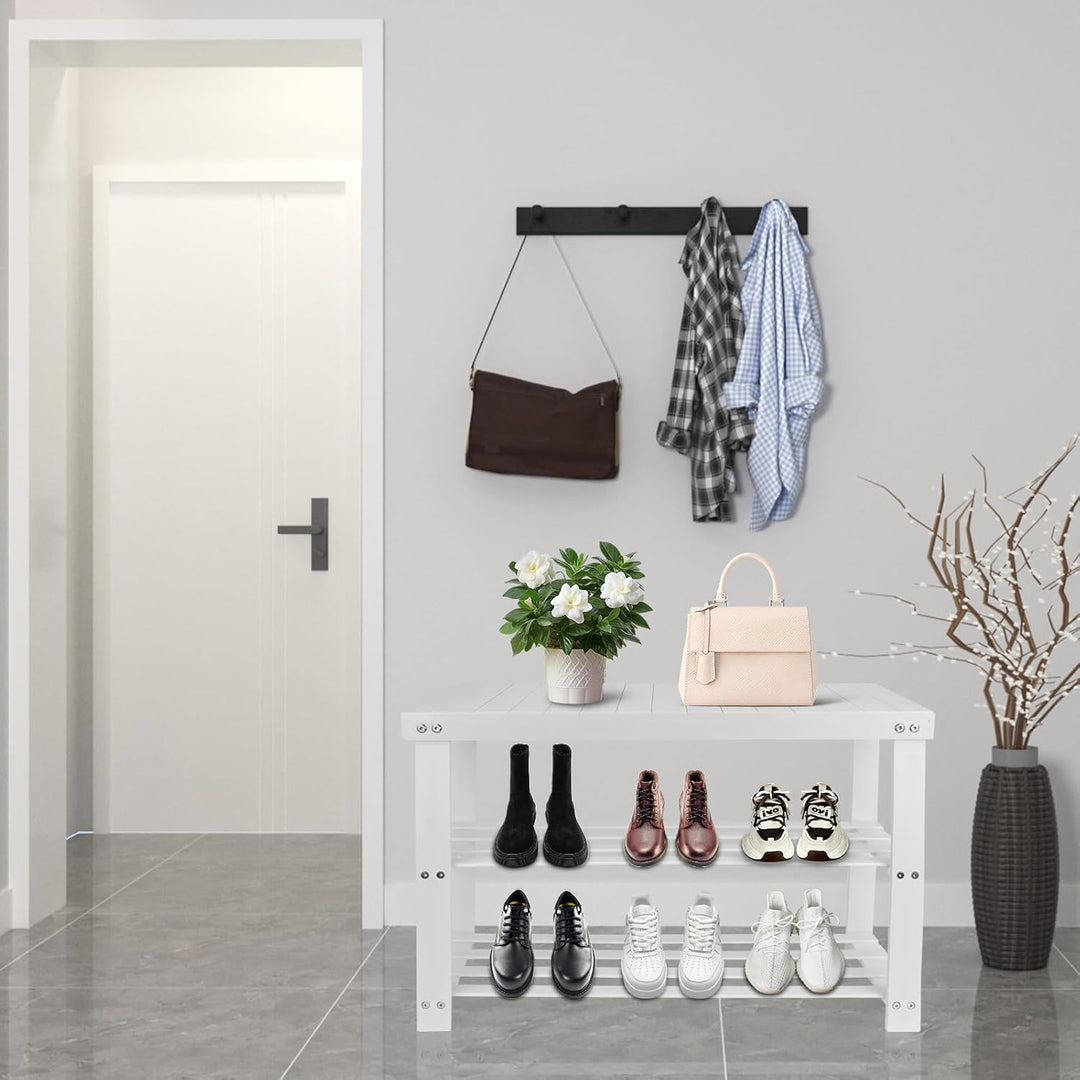 LANTUS Schuhregal platzsparend, Design Schuhregal, Schuhorganizer, Schuhaufbewahrung für Eingangsber