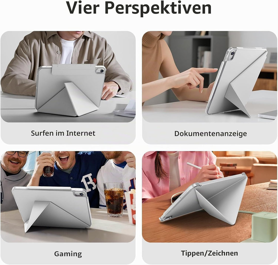 Hülle für iPad (A16) 11. Generation 11 Zoll (2025) &amp; iPad 10. Generation 10,9 Zoll (2022) mit Stifth