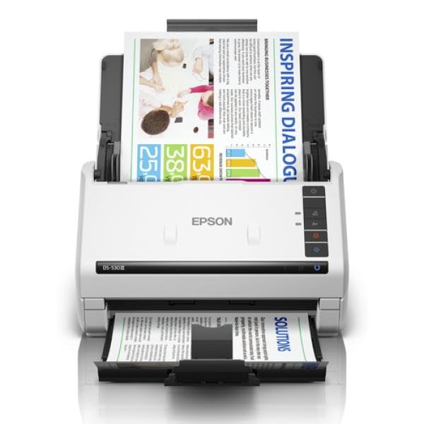 Epson Workforce DS-530III Automatischer Duplex-Business-Scanner mit hoher Geschwindigkeit zum Scanne