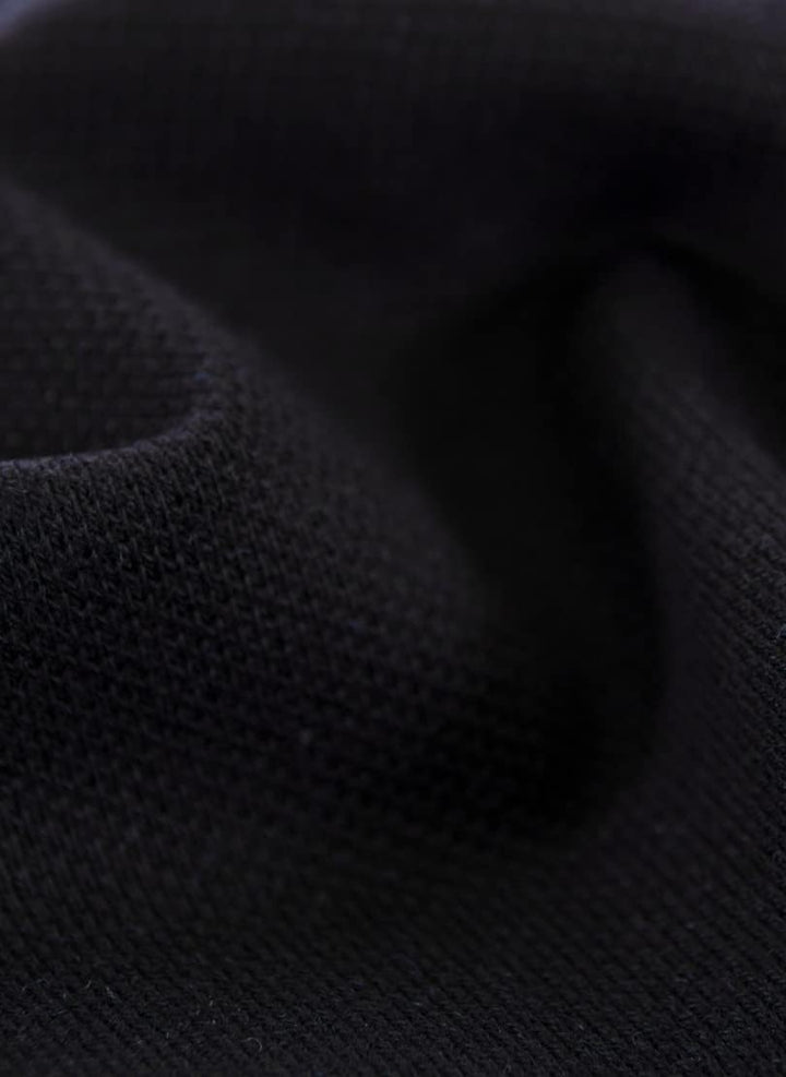 Trigema Langarm Poloshirt 3XL Schwarz, 3XL Schwarz