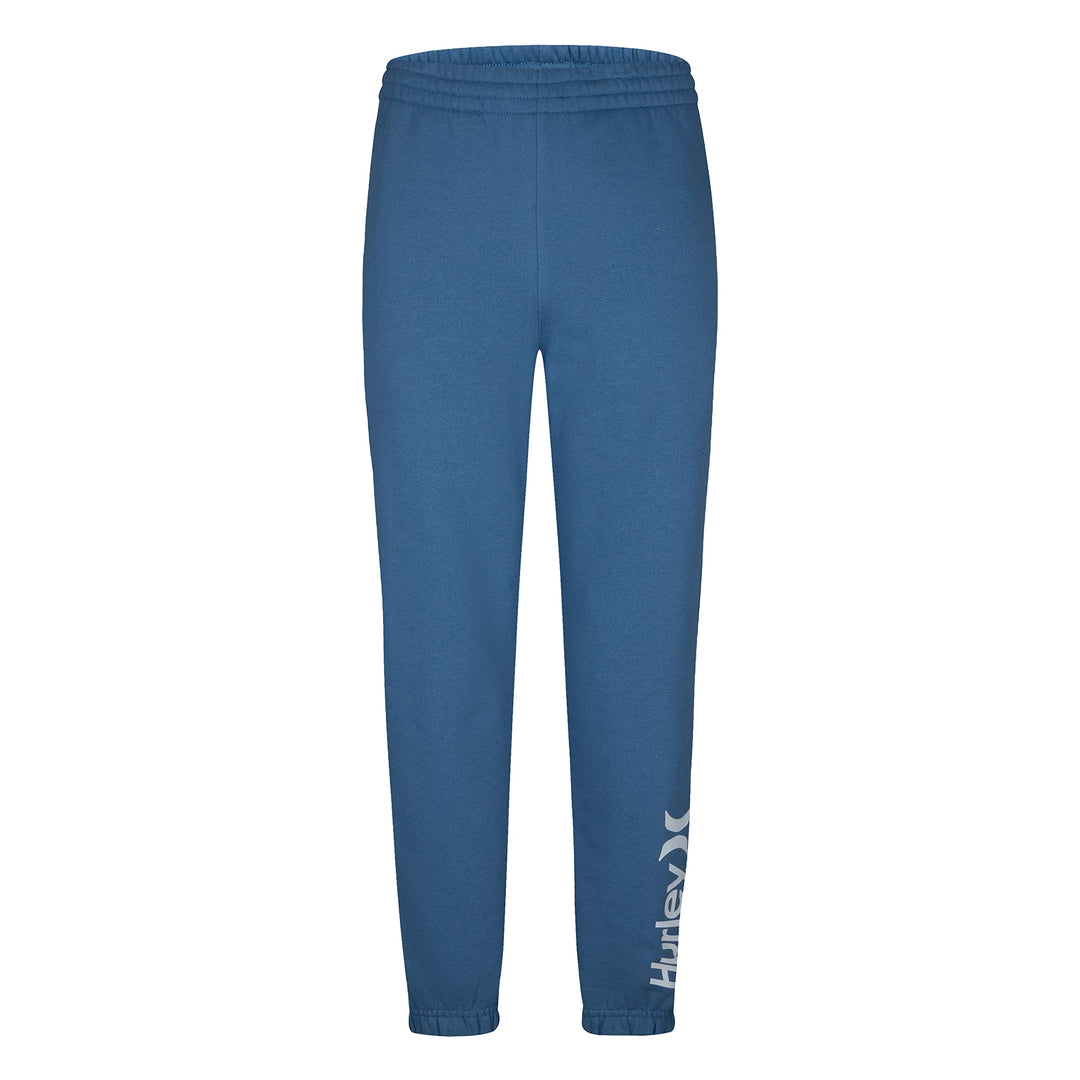 Hurley Jungen Hrlb One & Only Fleece Jogger Hose, Blau Medium Blue, 13 años