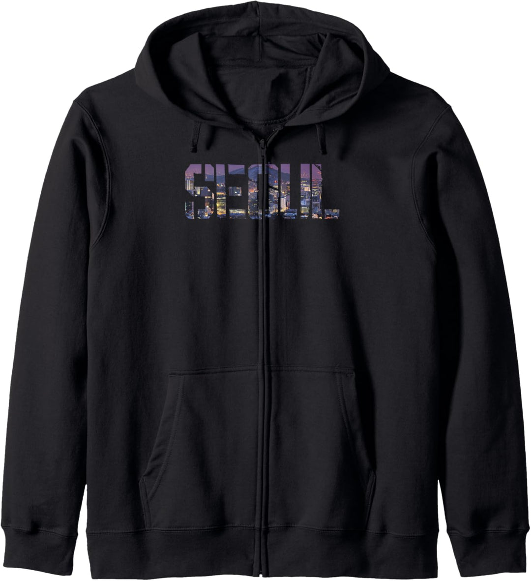 Seoul City Korea Souvenir Geschenk für Männer und Frauen Kapuzenjacke
