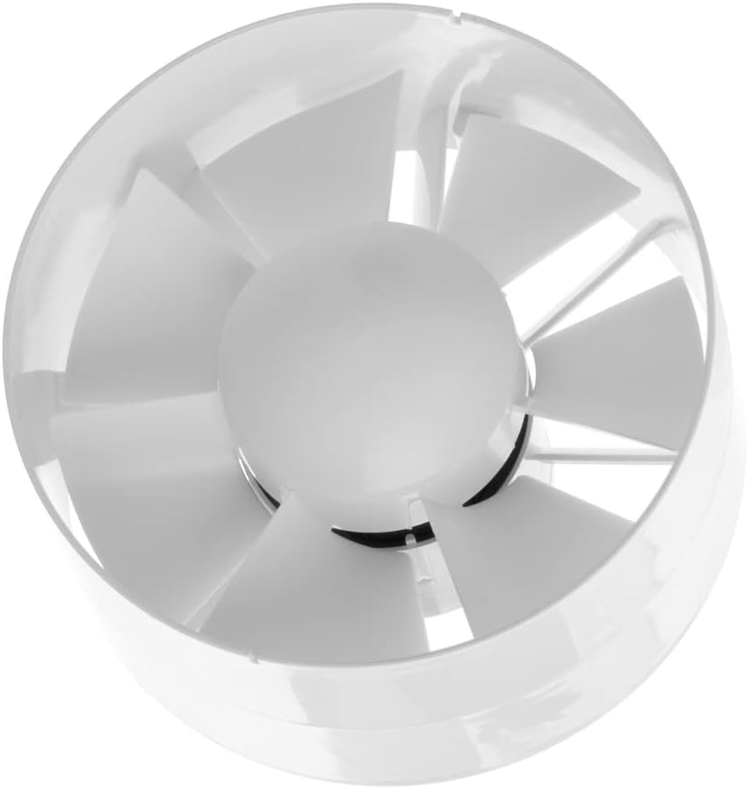 EUROPLAST Ø 150mm Rohrventilator Rohrlüfter Kanallüfter Zwischenbau Lüfter Ventilator Einschublüfter
